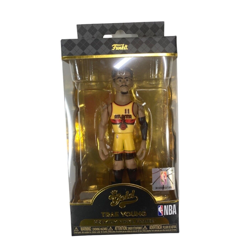 Funko Pop Gold Trae Young Chase NBA Vinyl Figure Series Two New Atlanta Hawks
